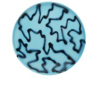 Frizbee Ceramics Small Tray Blue Pizza