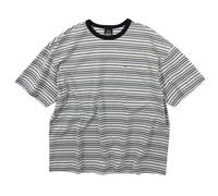FrizmWORKS Horizon Stripe Half T-Shirt - Oatmeal L L