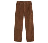 FrizmWORKS Men's Corduroy Wide One Tuck Pants Brown