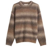 FrizmWORKS Men's Gradiation Boucle Knit Sweater Brown
