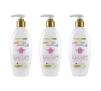 Frizz-Defying Coconut Miracle Oil Air Dry Cream, Flexible Control, with Vanilla Bean Extract, 177ml, Pack of 3