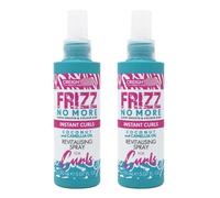 Frizz No More Instant Curls Revitalising Spray 150ml x Pack of 2 - Instantly Revitalize Your Curls for a Smooth and Vibrant Look - Super Smooth and Colour Kind