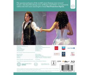 FRIZZA/CABELL/DIDONATO/+ -CAPULETI E I MONTECCHI SAN FRAN. OPERA BLU-RAY NEW