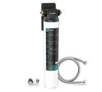 Frizzlife SW20 Under Sink Water Filter System, NSF/ANSI 53&42 Certified, 0.5 Micron Reduces 99.99% Lead, Chlorine, Bad Taste & Odor, Direct Connect Water Filter, 3 Years High Capacity, USA Tech