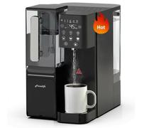 Frizzlife WB99-H Countertop Reverse Osmosis Filter and Hot Water Dispenser | 3.5:1 Pure-to-Drain, Ambient-100°C, Instant Heating, No Plumbing/Drilling, Alkaline RO, TDS/Filter Display, Fridge-Ready Jug
