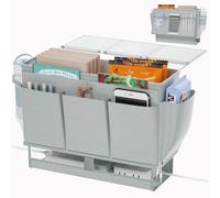 Frjjthchy Bedside Caddy Bedside Storage Organizer Bedside Storage Bag with Power Strip Holder and 2 Adjustable Straps for Bunk and Hospital Beds,Dorm Rooms Bed Rails with 11 Pockets (Grey)