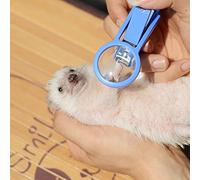 Frjjthchy Pet Hamster Hedgehog Nail Clipper Trimmer Small Animal Toenail Clippers with Magnifier (Random Color)