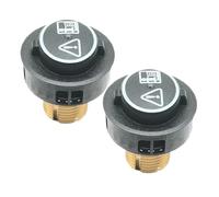 FRJOKPVIM 1pcs 2pcs Brass Safety Valve With Black,Compatible For Karcher, SC4 SC5 Vacuum Cleaner And Steam Cleaner Household Appliances Part(2pcs)