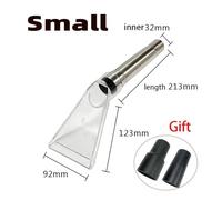FRJOKPVIM Hand Tool With Clear Head For Upholstery Carpet Cleaning Turn Wet Dry Vac Into An Extractor Wand Extractor Vacuum Cleaner(Small)