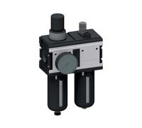 FRL 2-Part G1'' 12000 l/min 0.5-10.0bar/7-145psi Semi-Auto Metal Multifix 4