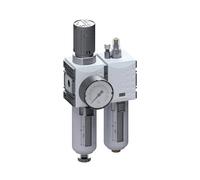 FRL 2-Part G1/4'' 1750 l/min 0.5-16.0bar/7-232psi Auto Polycarbonate Futura 1