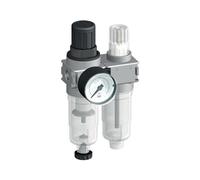 FRL 2-Part G1/8'' 700 l/min 0.5-10.0bar/7-145psi Semi-Auto 40 mm Pressure Gauge Polycarbonate Multifix 0
