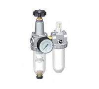 FRL 2-Part G3/8'' 600 l/min 0.5-16.0bar/7-232psi Semi-Auto Metal Standard 1