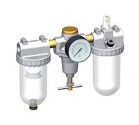 FRL 3-Part G1/2'' 3200 l/min 0.5-16.0bar/7-232psi Semi-Auto Metal Standard 3