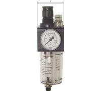 FRL G1/2'' 3400 l/min 0.5-10.0bar/7-145psi Manual Protective Cage Polycarbonate Combo 2