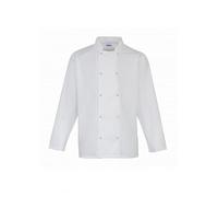 FRNHZ Professional Chef Jacket - Long Sleeve - Unisex - Modern Fit - White and Black Available - Sizes XXS to XXXL