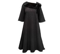 Frock Tales Madelaine Midi Dress - Black Sparkle - UK 12