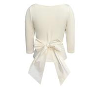 Frock Tales Primrose Top with Bow - Cream - XL