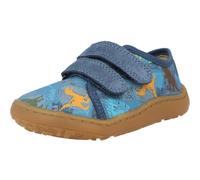 Froddo Barefoot Canvas Denim Dinosaur Kids Shoe