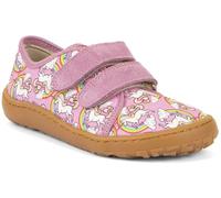 Froddo Barefoot Canvas, White pink, 9.5 UK Child