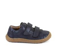 Froddo G3130271-19 Unisex Kids Shoes Navy Natural Leather Flat Comfortable Elastic Sole Breathable Lightweight, black, 6 UK Child
