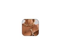 Frodete Chunky Gold Necklace Statement Necklace for Women Trendy Dainty Gold Choker Necklaces for Woman Gold Accessories Gifts, Metal, No Gemstone