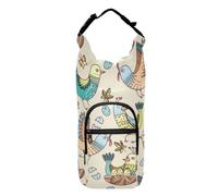 FRODOTGV Birds Nest Chicks Eggs Water Bottle Carrier Bag & Case Multi size Water Carrier for Hiking Hiking Water Bottle Backpack Fits 20/24/32/40 oz Bottles