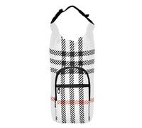 FRODOTGV Buffalo Plaid Tweed White Bottle Sling Stylish Water Bottle Insulated Holder 20/24/32/40oz Bottle Water Holder