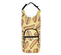 FRODOTGV Cartoon Hot Dog Water Bottle Holder Sling Insulated Water Bottle Holder Water Bottle Belt Holder Fits 20/24/32/40 oz Bottles
