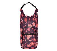 FRODOTGV Cherry Blossom Dark Bottle Holder Multi Size Water Bottle Insulated Sleeve Hiking Water Bottle Holder Fits 20/24/32/40 oz Bottles