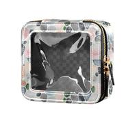 FRODOTGV Clear Makeup Bag with Abstract Stones to Fly, Abstract Stones, 1 Size, Abstract Stones, 1 size