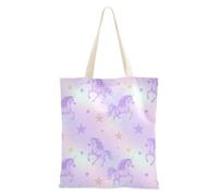 FRODOTGV Cloud Rainbow Equine Large Capacity Tote Bag | Sturdy Shopping Tote Bag 20kg Load-bearing