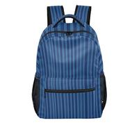 FRODOTGV Daily Backpack Firm Shaped Empty Standing Design Adjustable Padded Shoulder Straps for Primary Secondary School Pupils Outdoor Activities Sky Stripes Size Small