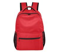 FRODOTGV Daily Backpack Lightweight Portable Build Peach Skin Inner Lining for School Students Daily Use Crimson Flame Size Medium