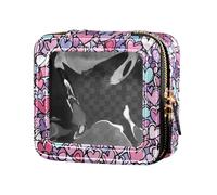 FRODOTGV Dinosaurs Clear Makeup Organizer Bag, 19, 1 Size