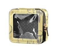 FRODOTGV Dinosaurs Transparent Makeup Bag, 08, 1 Size