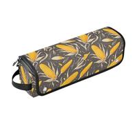 FRODOTGV Evil Eye Circle White 2-in-1 Curling Iron Travel Case for Women, Large Open Flat Bags and Heat Resistant Mat with Zipper for Flat Irons, Straighteners, Corn Cobs Beautiful Exotic, One Size