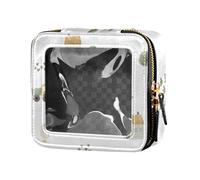 FRODOTGV Farm Animals Goose Clear Travel Makeup Bag Toiletry Bag with Zipper Cosmetic Bags for Flying, Farm Animals Goose, One Size