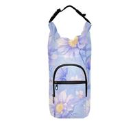 FRODOTGV Light Purple Sunflowers Water Bottle Waist Pack Portable Insulated Bag for Water Bottles Backpack Water Bottle Holder Fits 20/24/32/40 oz Bottles