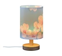FRODOTGV Peach Cherry Blossom Blue Led Night Lights Decorative Night Light with USB for Kids Nursery