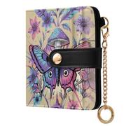 FRODOTGV Stylish Women Bifold Wallet | Soft PU Leather Jewelry Storage Portable Daily Use Cottagecore Luna