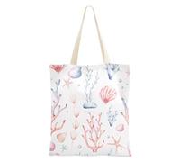 FRODOTGV Tote Bag For Women Canvas Seaweeds Sea Underwater Plants Canvas Tote Bag Birthday Bag Cotton Tote Tote Bag For Women Canvas Plain Tote Bag