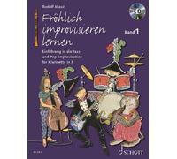 Fröhlich improvisieren lernen Vol. 1 clarinet (easy) Mauz with CD Einführung in