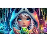 frog 1000 Piece Jigsaw Puzzles for Adults Educational Games Jigsaw Puzzle Home Decors for Adults Giftsfrog38x52cm/1000pcs