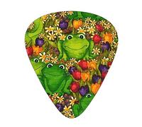 Frog 12 pcs guitar cubes, 3 thickness contains 0.46mm, 0.71mm, 0.96mm, with storage box