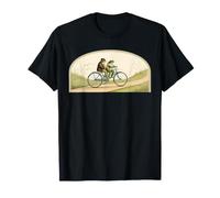 Frog 90s Frog with Toad Nature Bike Lovers Adventure Cycling T-Shirt