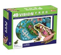 Frog Anatomy Skeleton Model, 4D Vision Animal Anatomy, Simulated Frog Dissection Kit, for Science Teaching Experiment
