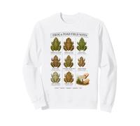 Frog And Toad Field Notes Amphibian Nature Study Kids Sweatshirt