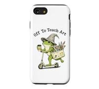 Frog Art Teacher Off To Teach Creative Classroom Painting Case for iPhone SE (2020) / 7/8