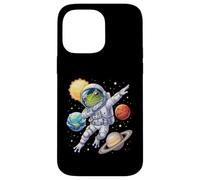 Frog Astronaut Amphibian Dabbing Funny Space Animal for Kids Case for iPhone 14 Pro Max